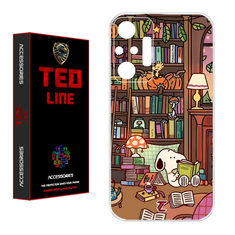 کاور تدلاین طرح اسنوپی کد 1218 مناسب برای گوشی موبایل شیائومی Redmi Note 10 Pro / Note 10 Pro Max