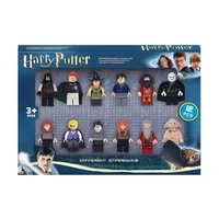 مینی فیگور هری پاتر مدل 001 ارتفاع 4 سانتی&zwnj;متر مجموعه 12 عددی
