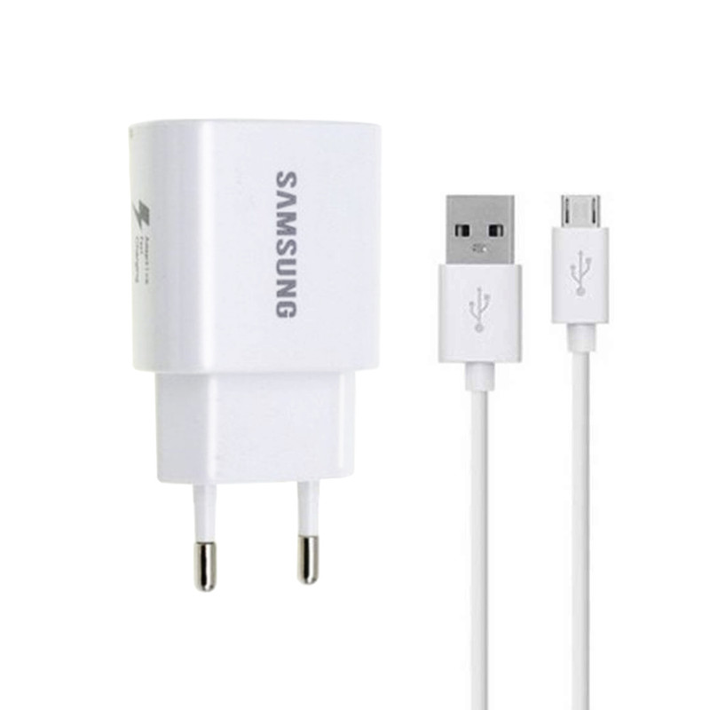شارژر دیواری مدل EP-TA600 به همراه کابل تبدیل microUSB