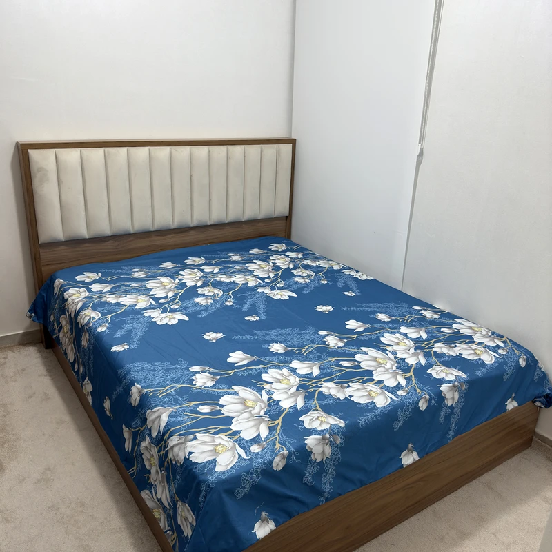 کاور لحاف ناتوسا مدل ارکیده دو نفره سایز 220x240 سانتی متر