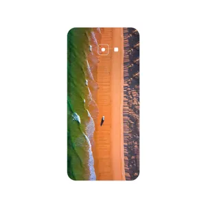 MAHOOT Beach and Green Sea Cover Sticker for Samsung Galaxy J4 Core
