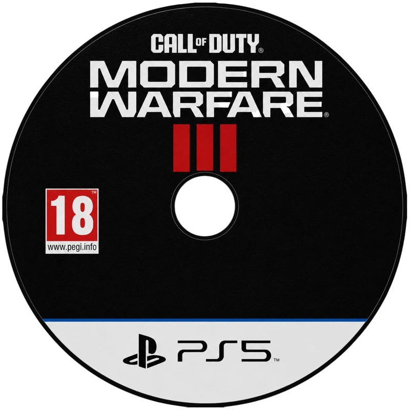 زیر لیوانی مدل دیسک بازی PS5 طرح Call of Duty