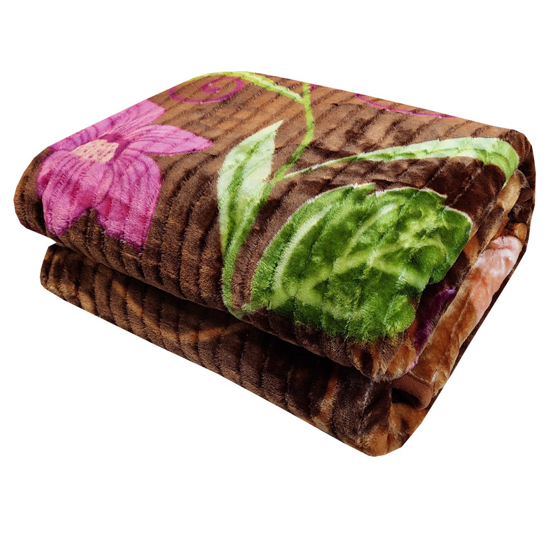 پتو نرمینه بافت مدل نسیم کد 14 سایز 155x210 سانتی متر