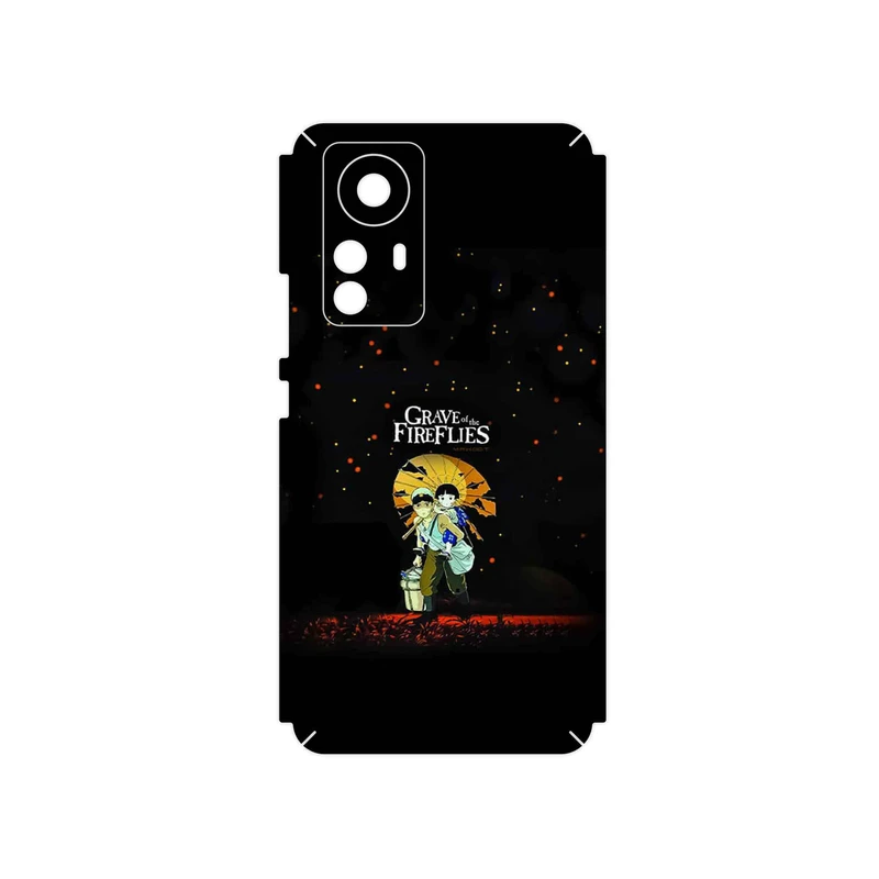 برچسب پوششی ماهوت مدل Grave of the Fireflies مناسب برای گوشی موبایل شیائومی 12 Pro