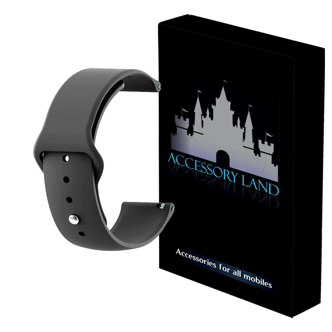 بند سرزمین اکسسوری مدل A-Silicon مناسب برای ساعت هوشمند سامسونگ Galaxy Watch Active2 40/44 SM-R830/R820