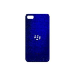 MAHOOT Blue-Holographic Cover Sticker for BlackBerry Z10