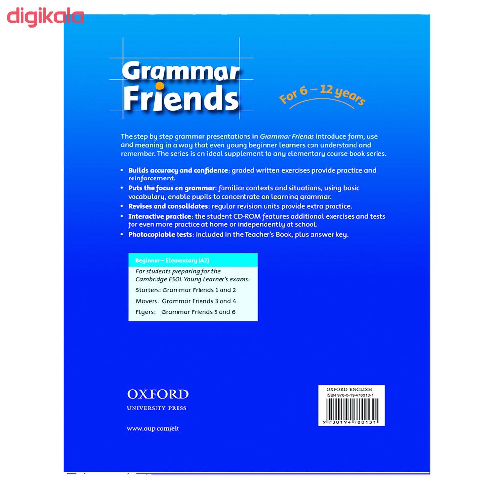 کتاب Grammar Friends 1 اثر Tim Ward انتشارات سپاهان main 1 1