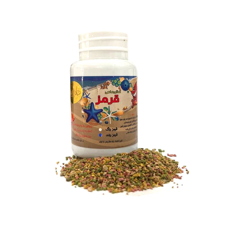 عکس شماره 4 : غذای ماهی قرمز امروز مدل رشد کد gh70 وزن 70 گرم