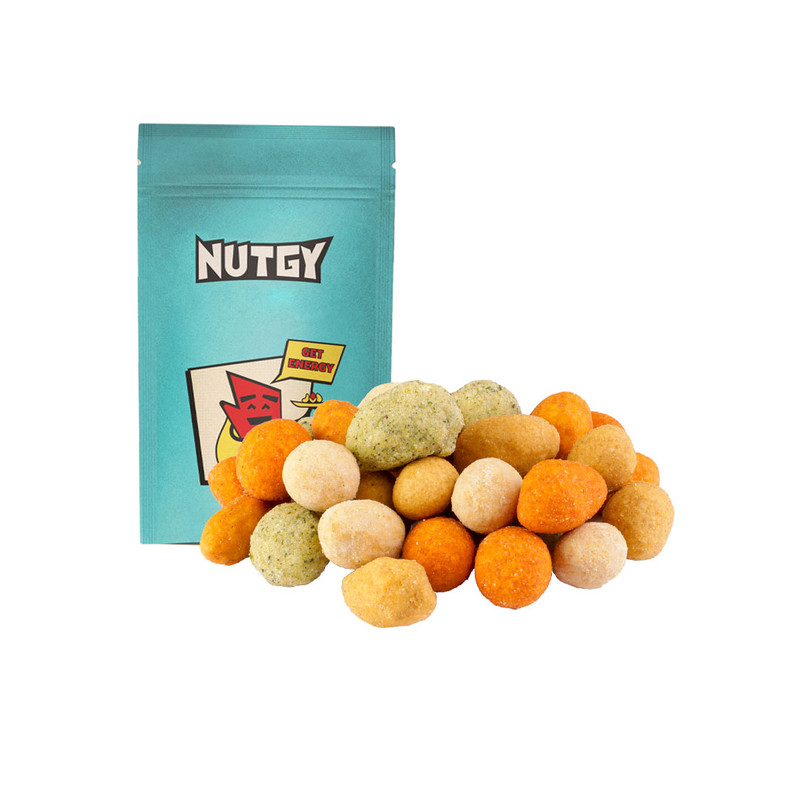 بادام زمینی روکش دار مخلوط ناتژی - 1000 گرم