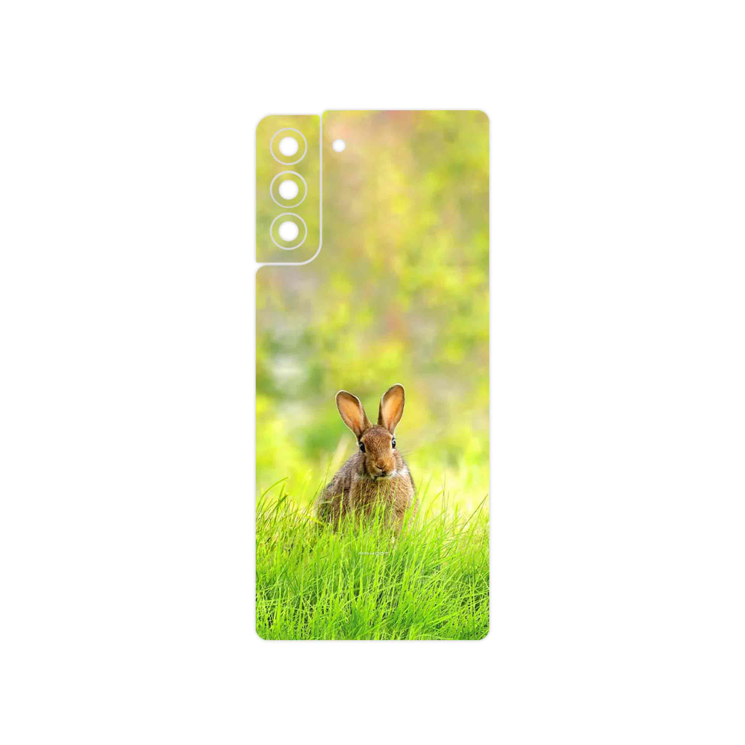 برچسب پوششی ماهوت مدل Rabbit مناسب برای گوشی موبایل سامسونگ Galaxy S21 Plus 5G