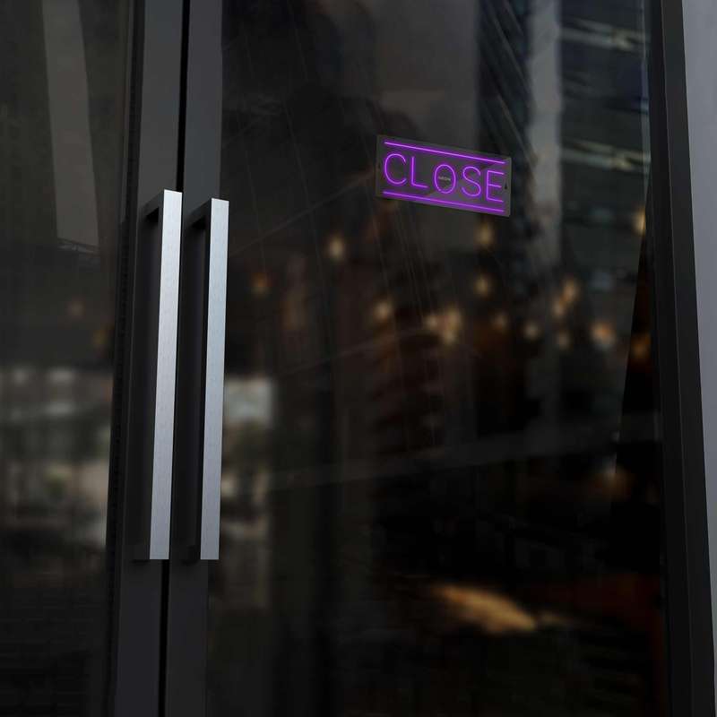 چراغ دیواری نئون دیزاین طرح Close_PR