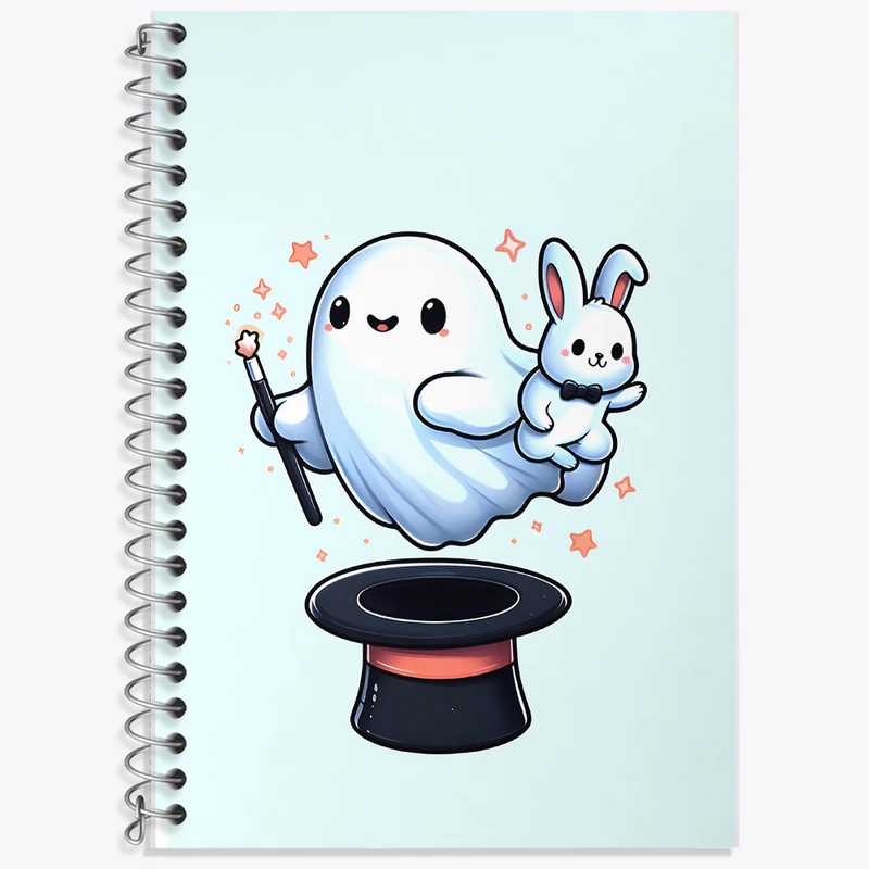 دفتر نت موسیقی 50 برگ خندالو طرح روح شعبده باز کد N5485