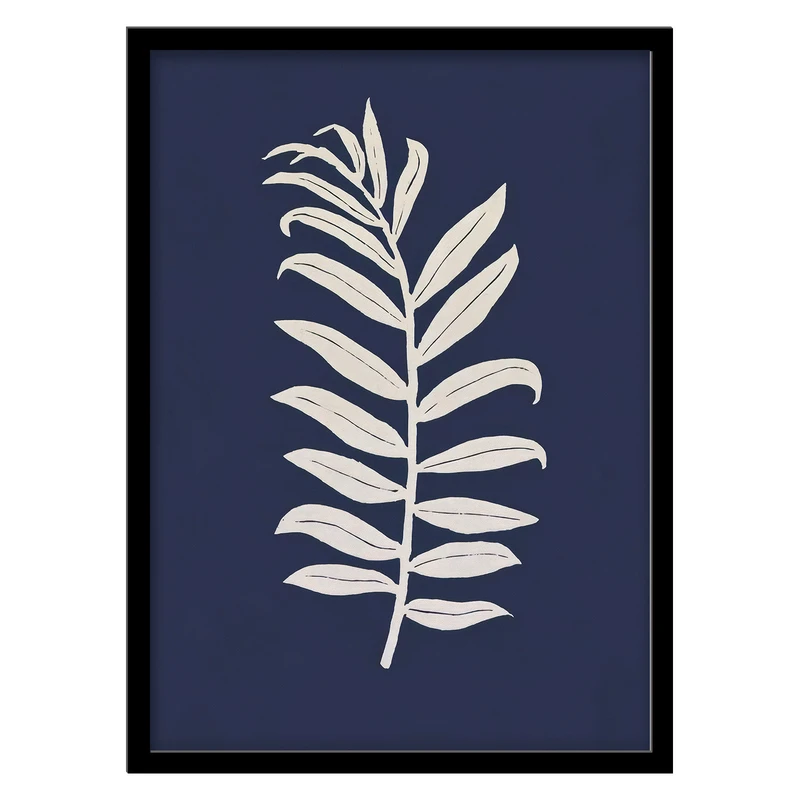 تابلو فورنیمو مدل برگ بوتانیکال مدرن و مینیمال کد 02150B