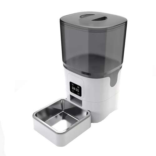 ظرف غذای اتوماتیک سگ و گربه پاپی فید مدل اپلیکیشن دار