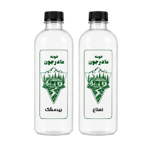 عرق نعناع و عرق بیدمشک خونه مادرجون - 2 لیتر بسته 2 عددی
