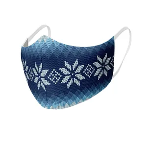 ماسک پارچه‌ای مدل زمستان کد 1306