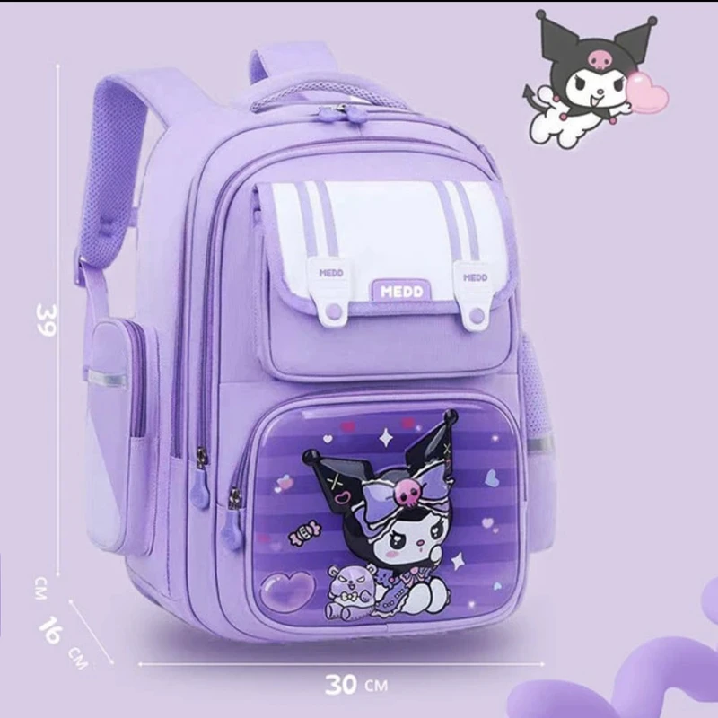 عکس شماره 3 : کوله پشتی مدرسه مدل کرومی کد 6565