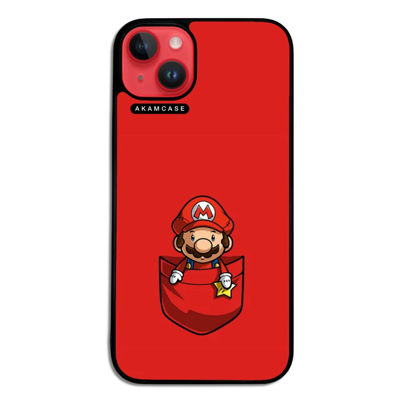 کاور آکام مدل AMC-WA14PLUS-SUPER MARIO3 مناسب برای گوشی موبایل اپل iPhone 14 Plus