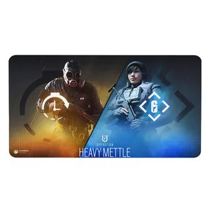 ماوس پد هومرو مدل MX2739 طرح بازی رینبو سیکس سیج