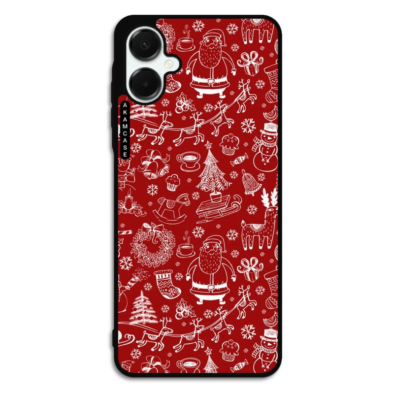 کاور آکام مدل AMC-WSGA06-CHRISTMAS-20 مناسب برای گوشی موبایل سامسونگ Galaxy A06