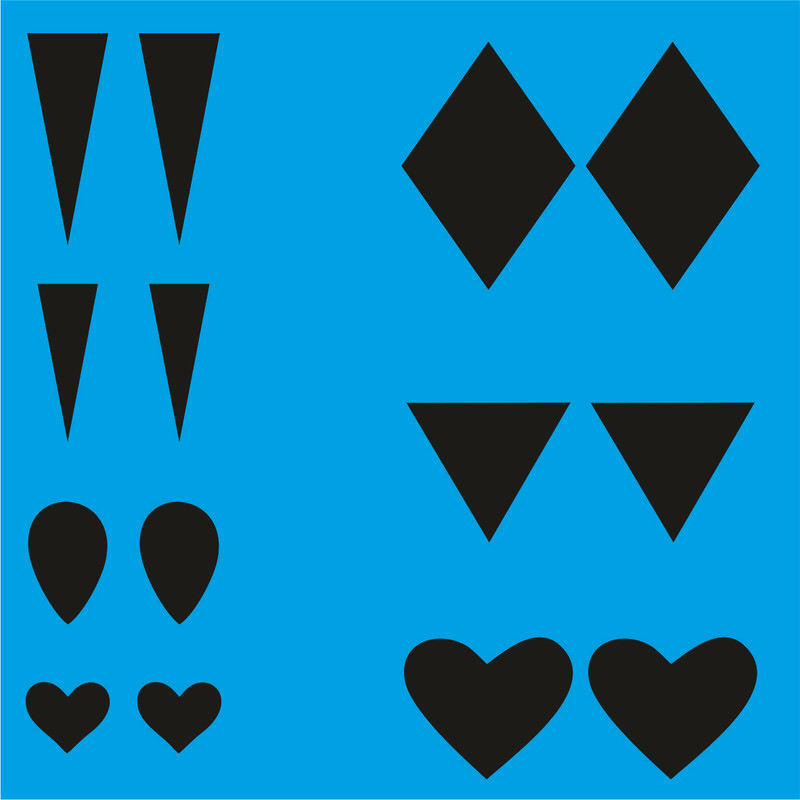 گوشواره دخترانه کد 202 مجموعه 7 عددی گوشواره دخترانه کد 202 مجموعه 7 عددی