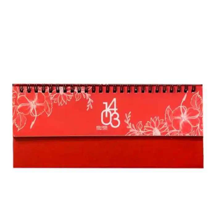 تقویم رومیزی سال 1403 مدل گل دار کد 55