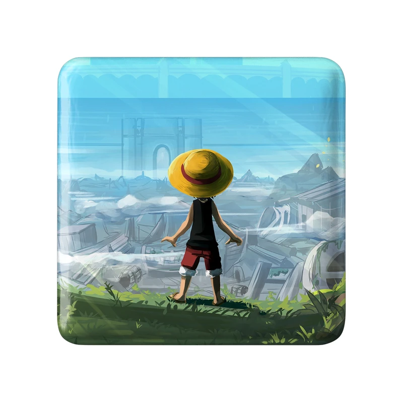 مگنت خندالو طرح لوفی انیمه وان پیس One Piece کد 17281