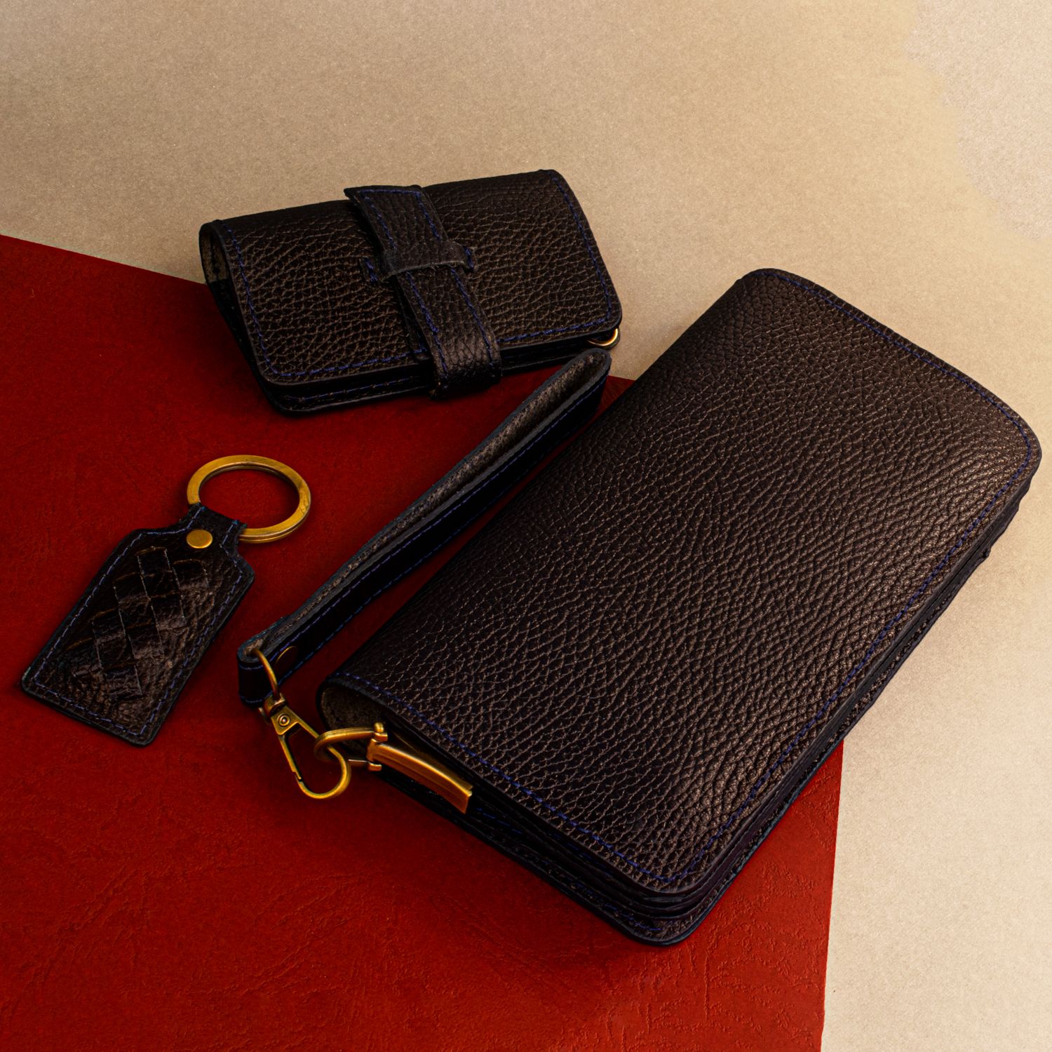 ست هدیه چرما اسپرت مدل 3HDEF -  - 8