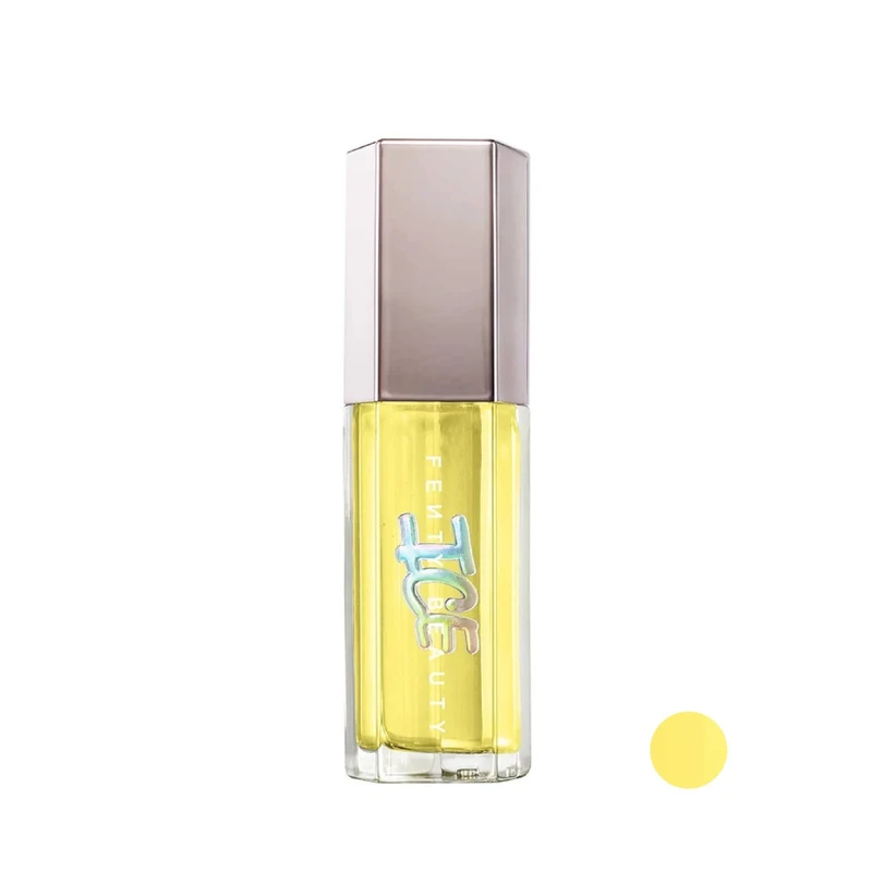 رژ لب مایع براق فنتی بیوتی مدل Gloss Bomb Ice رنگ Ice'D Pineapple شماره 96