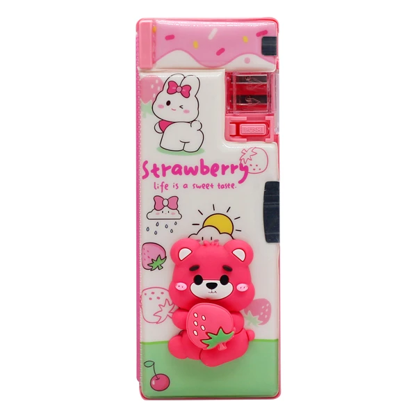 جامدادی مدل کتابی اسپینری کد 569.10 طرح خرس