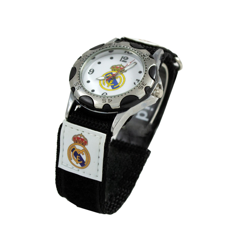 ساعت مچی عقربه ای بچگانه مدل رئال مادرید ساعت مچی عقربه ای بچگانه مدل رئال مادرید