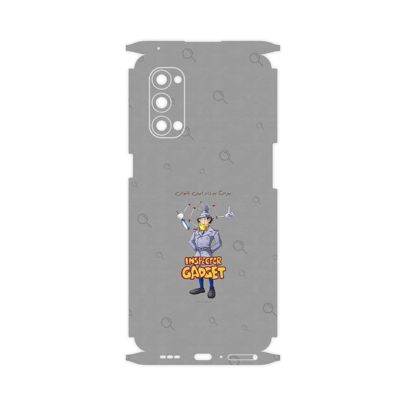 برچسب پوششی ماهوت مدل Inspector Gadget-FullSkin مناسب برای گوشی موبایل اپو Reno4 Pro 5G