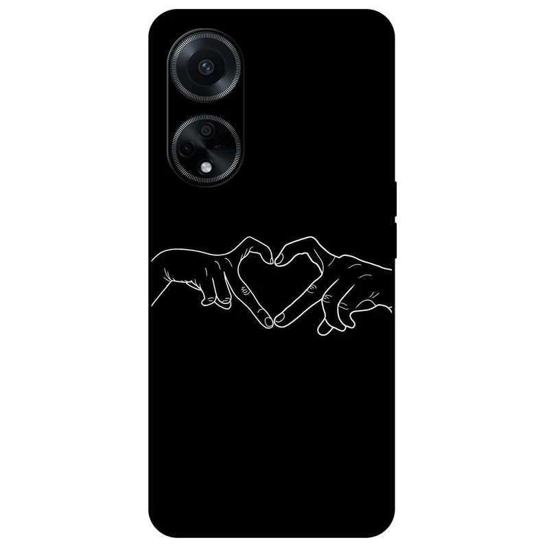 کاور مگافون طرح عشق مدل 1857 مناسب برای گوشی موبایل اوپو A98     