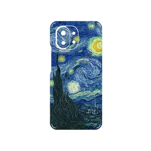 MAHOOT The Starry Night of van Gogh Cover Sticker for Xiaomi Mi 11 5G