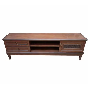 میز تلویزیون مدل حصیری H250 راش
