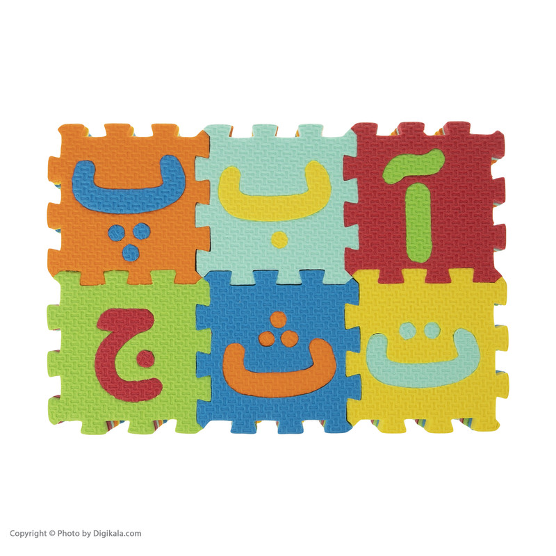 بازی آموزشی اعداد و الفبا مدل MR136 بسته 42 عددی