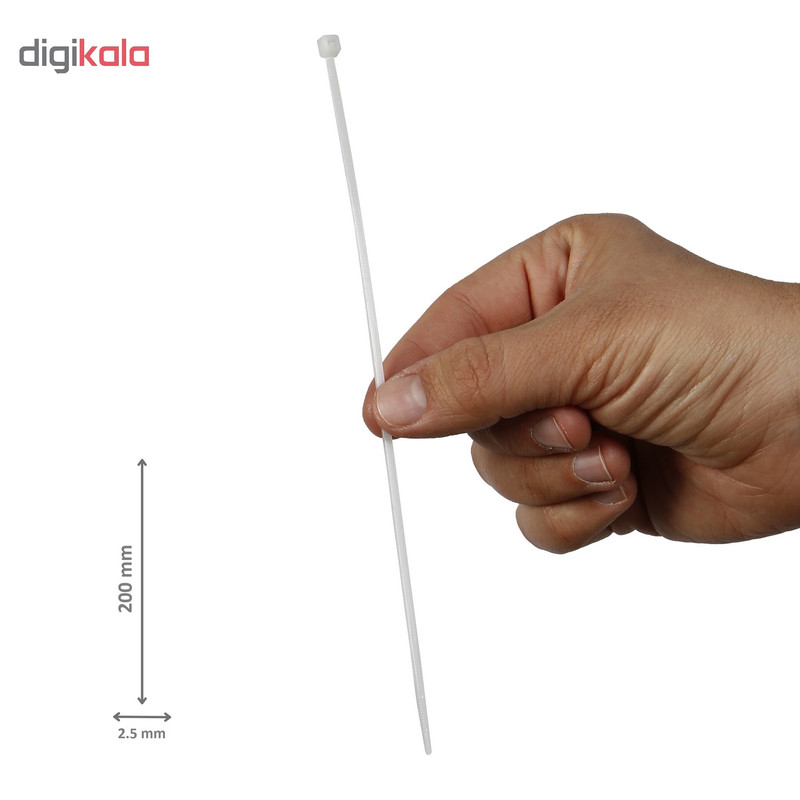 بست کمربندی جی فور مدل G4-200x2.5 بسته 100عددی