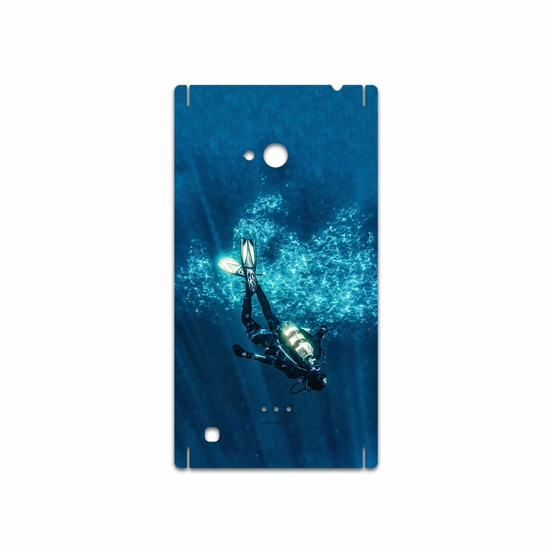 برچسب پوششی ماهوت مدل Scuba Diving مناسب برای گوشی موبایل نوکیا Lumia 720