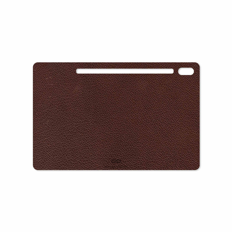 تصویر برچسب پوششی ماهوت مدل Natural-Leather مناسب برای تبلت سامسونگ Galaxy Tab S6 2019 SM-T860