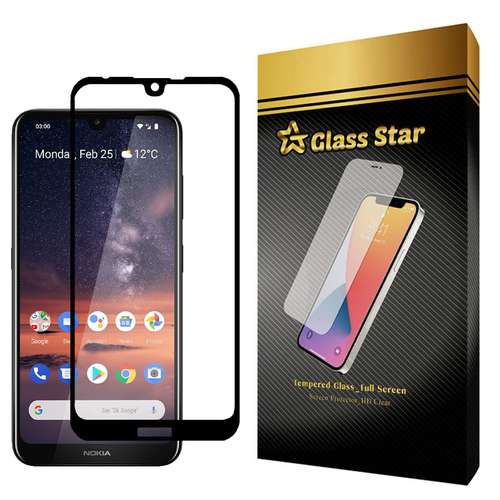 محافظ صفحه نمایش گلس استار مدل FULL مناسب برای گوشی موبایل نوکیا 3.2