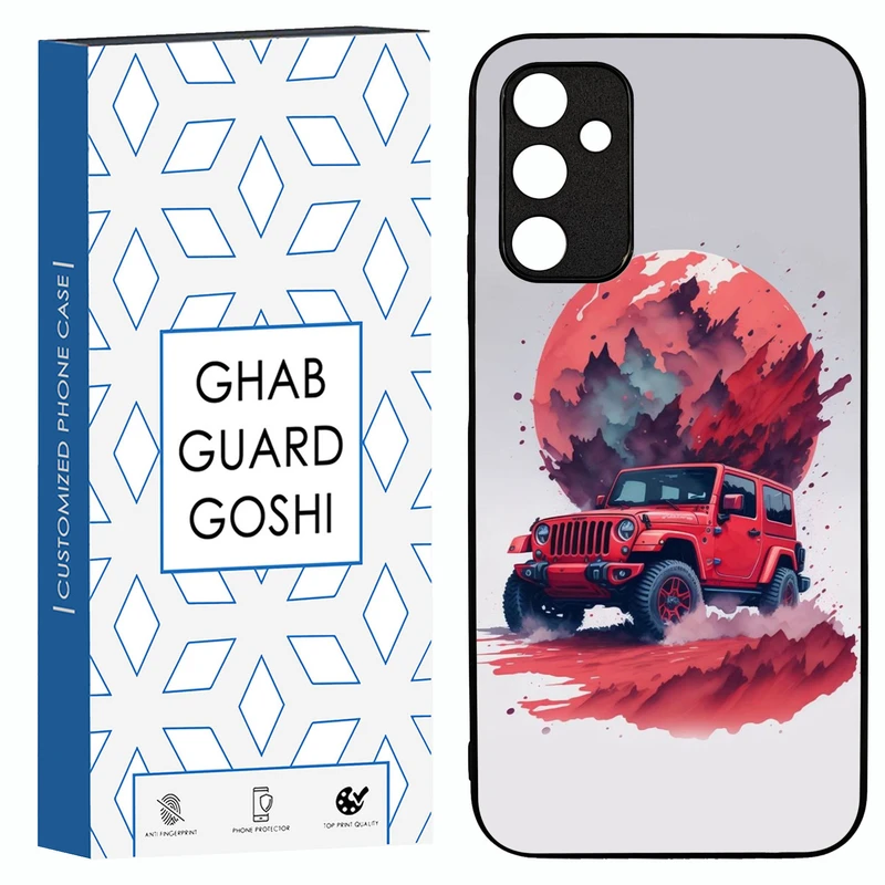 کاور قاب گارد گوشی طرح ماشین کد TPU-147 مناسب برای گوشی موبایل سامسونگ Galaxy A14