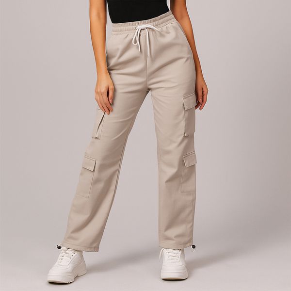 شلوار زنانه مدل کارگو کد KR