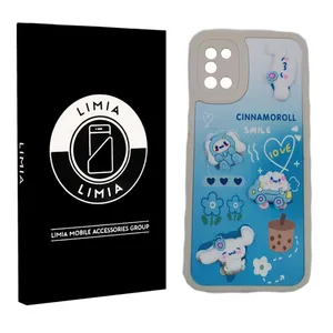 کاور لیمیا مدل فانتزی لنزدار ژله ای طرح عروسکی برجسته مناسب برای گوشی موبایل سامسونگ Galaxy A31