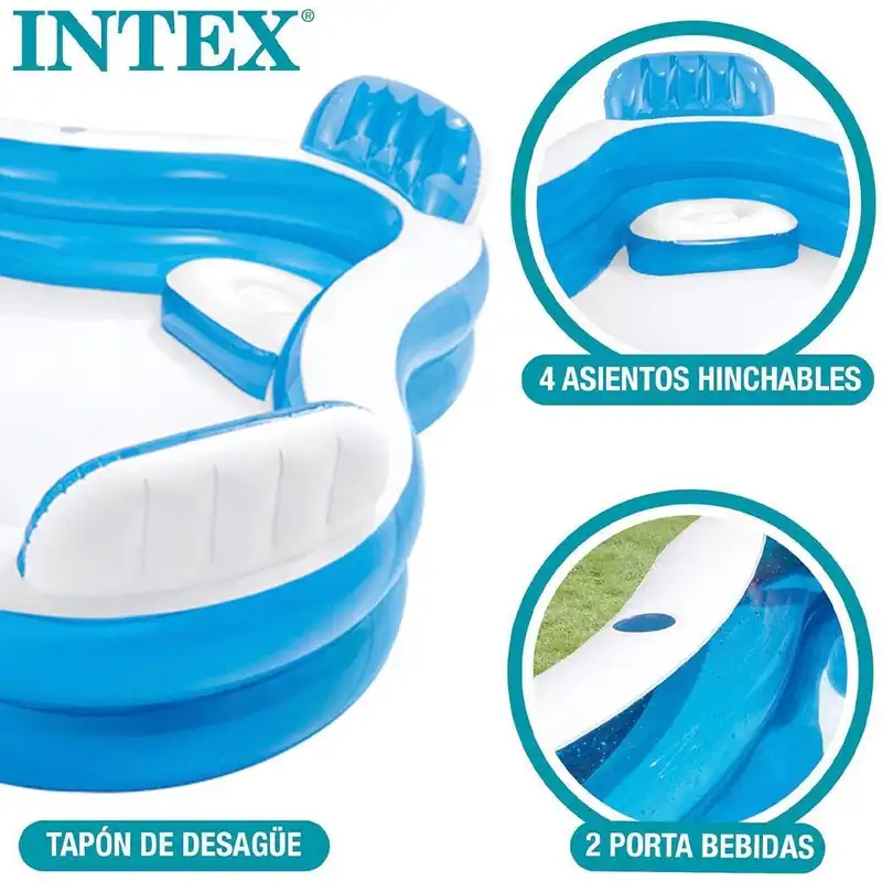 استخر بادی اینتکس مدل بزرگسال صندلی دار 56475