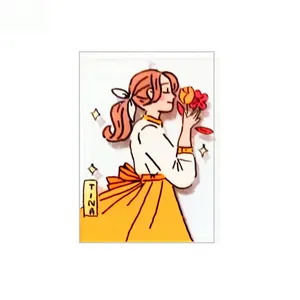 مگنت تزیینی مدل Girl کد 045