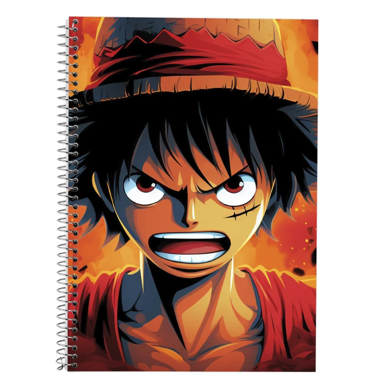 دفتر زبان 50 برگ مدوپد مدل One Piece کد DF11481
