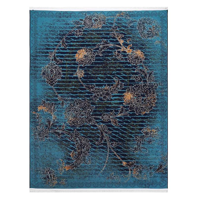 گلیم ماشینی دنیای فرش مدل پرستو کد 1901