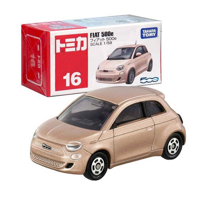 ماشین بازی تاکارا تامی مدل Fiat 500e کد 173816