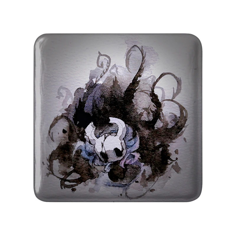 مگنت خندالو طرح بازی هالو نایت (Hollow Knight) مدل مربعی کد 32994