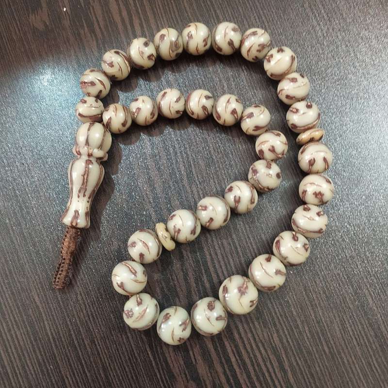 تسبیح مدل هسته خرما کد 35